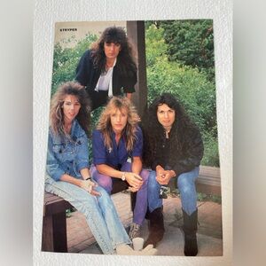 Vintage Stryper Band Pinup